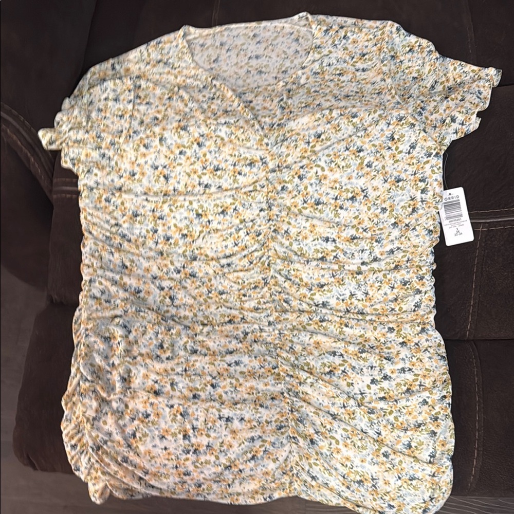 Floral Print Women's Top